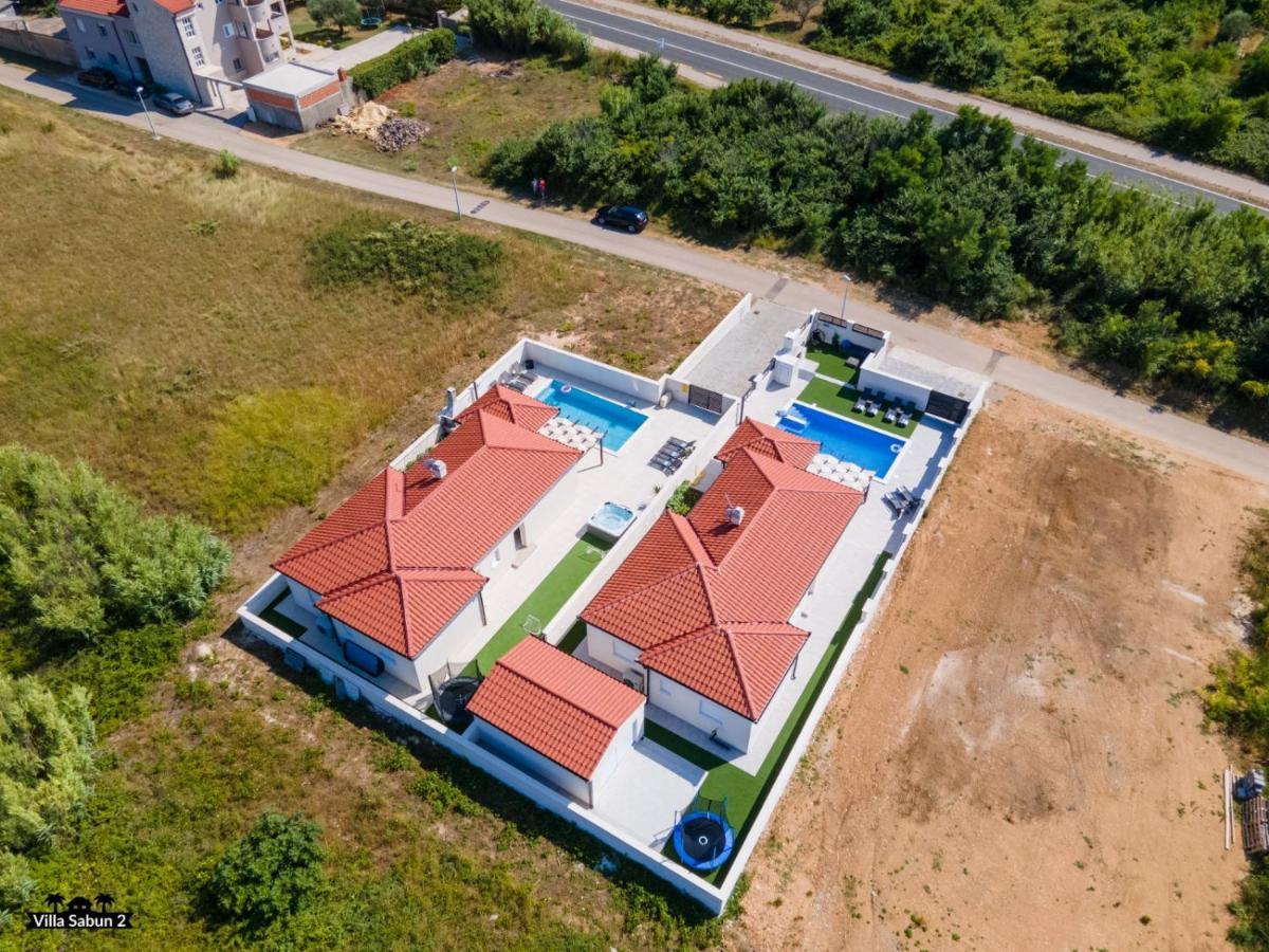 Villas Sabun - Modern House With Heated Pool Privlaka  Zewnętrze zdjęcie