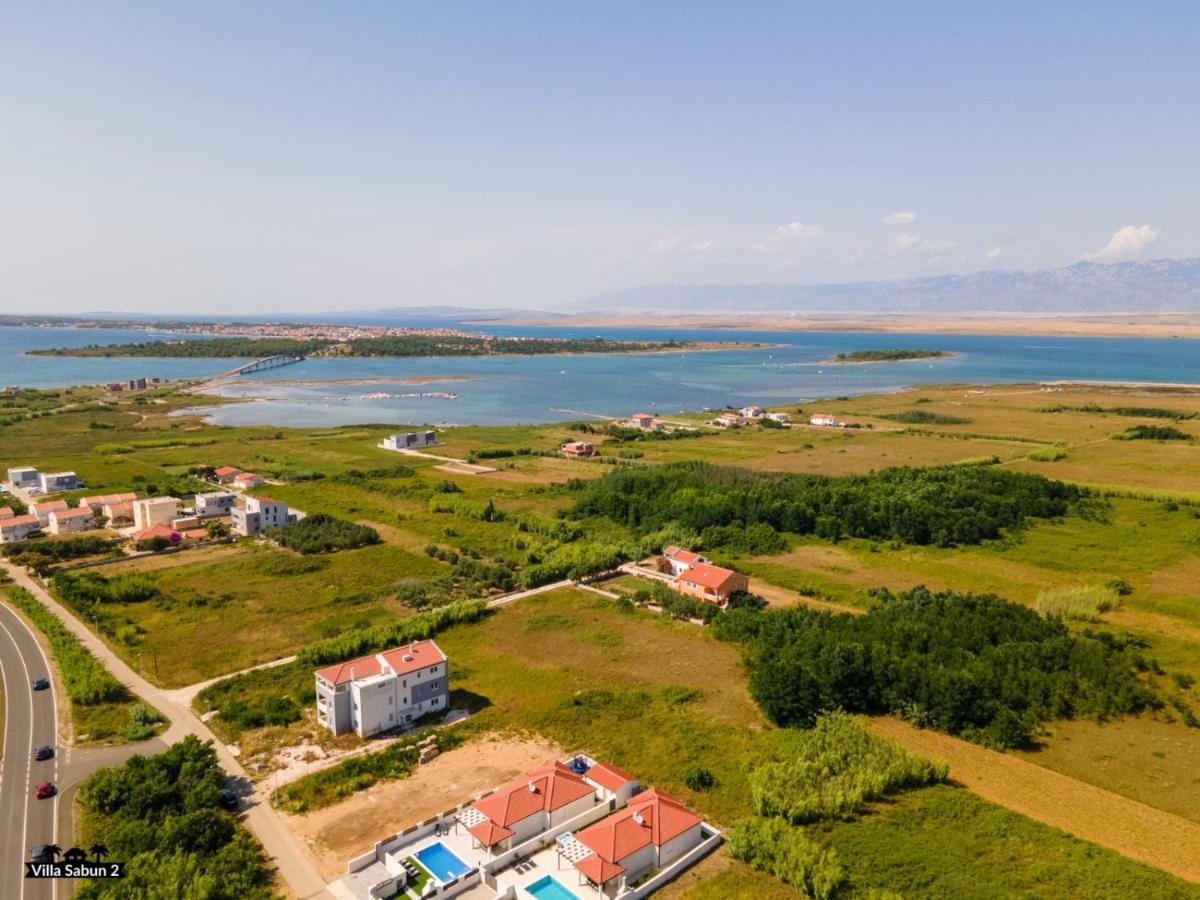 Villas Sabun - Modern House With Heated Pool Privlaka  Zewnętrze zdjęcie