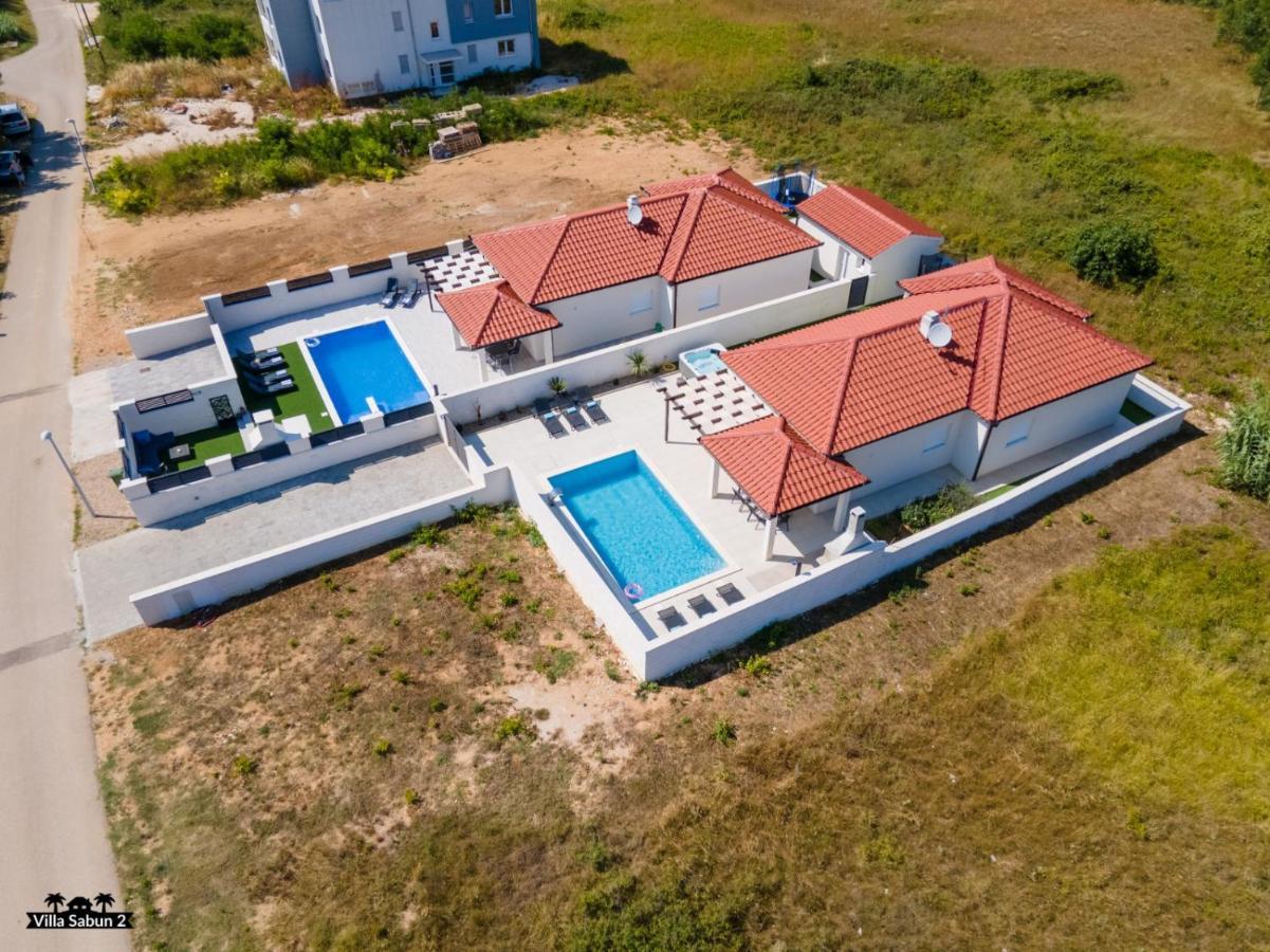 Villas Sabun - Modern House With Heated Pool Privlaka  Zewnętrze zdjęcie