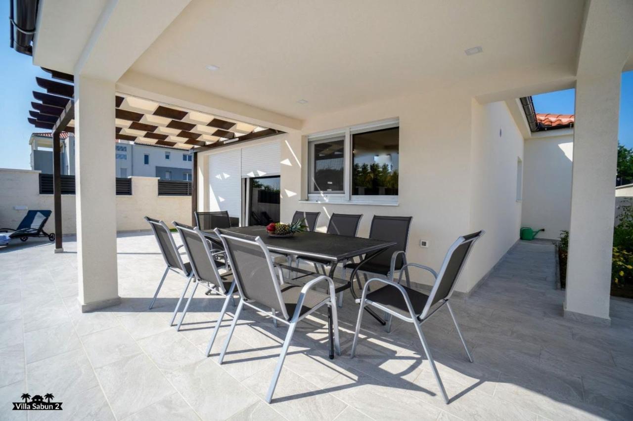 Villas Sabun - Modern House With Heated Pool Privlaka  Zewnętrze zdjęcie