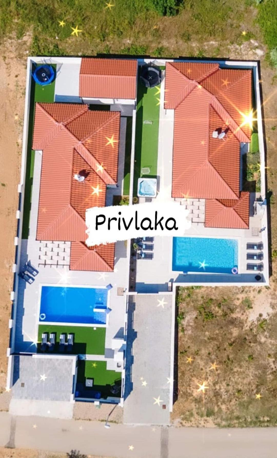 Villas Sabun - Modern House With Heated Pool Privlaka  Zewnętrze zdjęcie